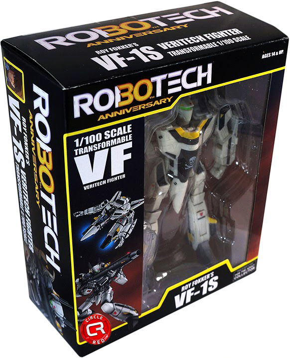Robotech Transformable 1/100 Scale Action Figure - Roy Fokkers VF-1S