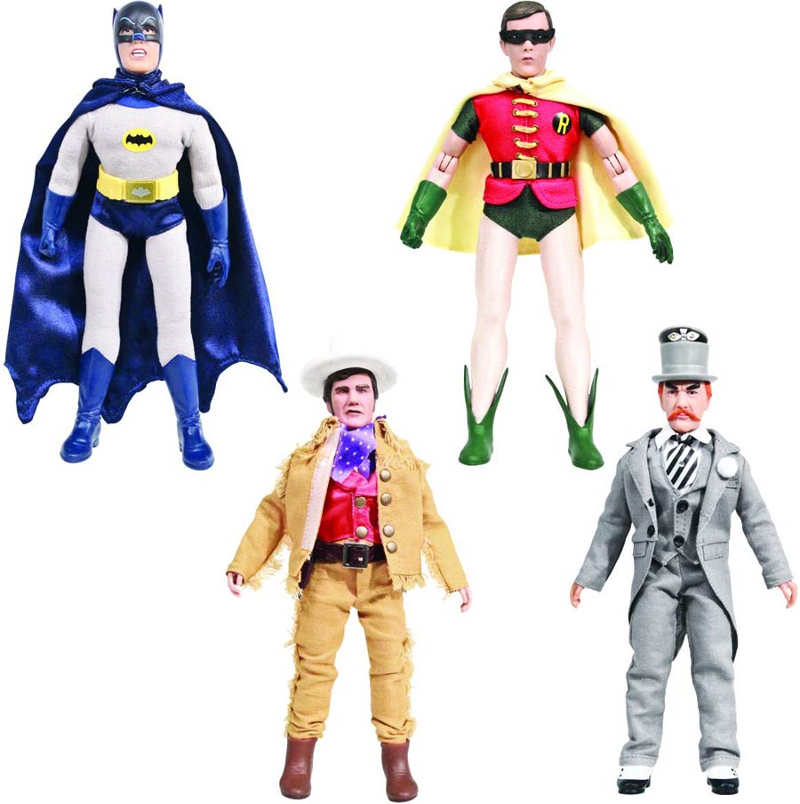 Batman Retro 8-Inch Action Figure Series 3 Complete 4-Figure Set