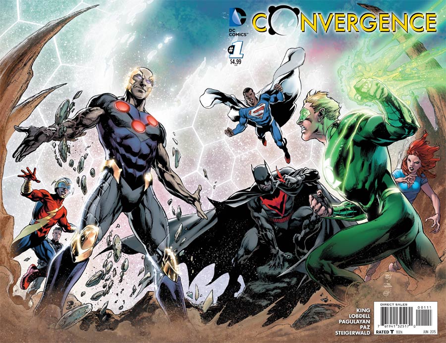 Convergence #1 Cover A Regular Ivan Reis Foldout Cover