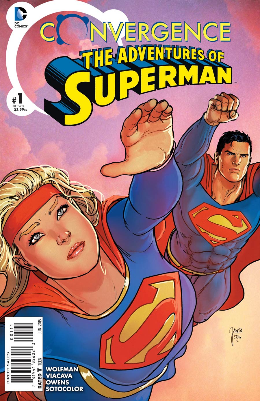 Convergence Adventures Of Superman #1 Cover A Regular Mikel Janin Cover