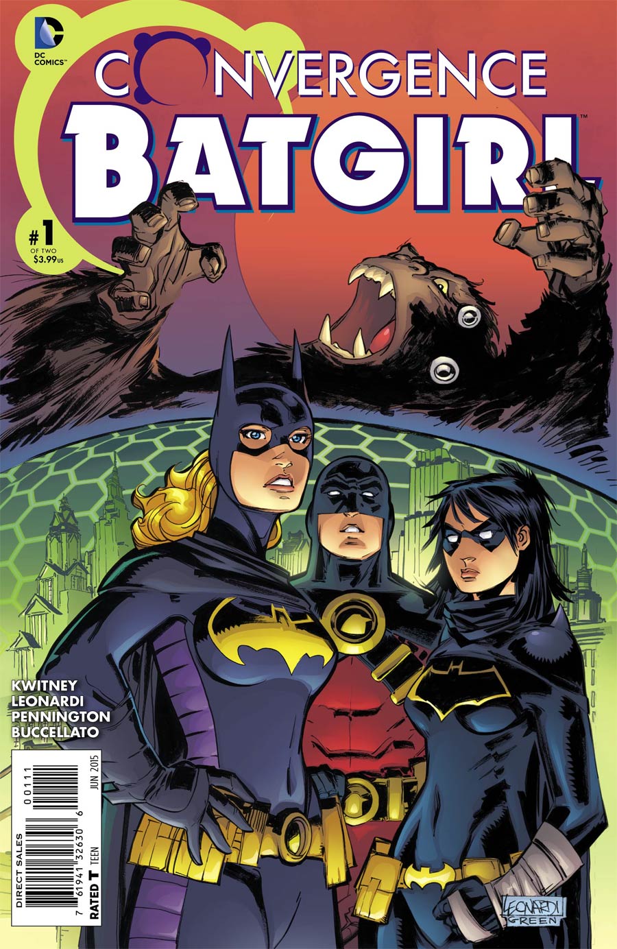 Convergence Batgirl #1 Cover A Regular Rick Leonardi Cover