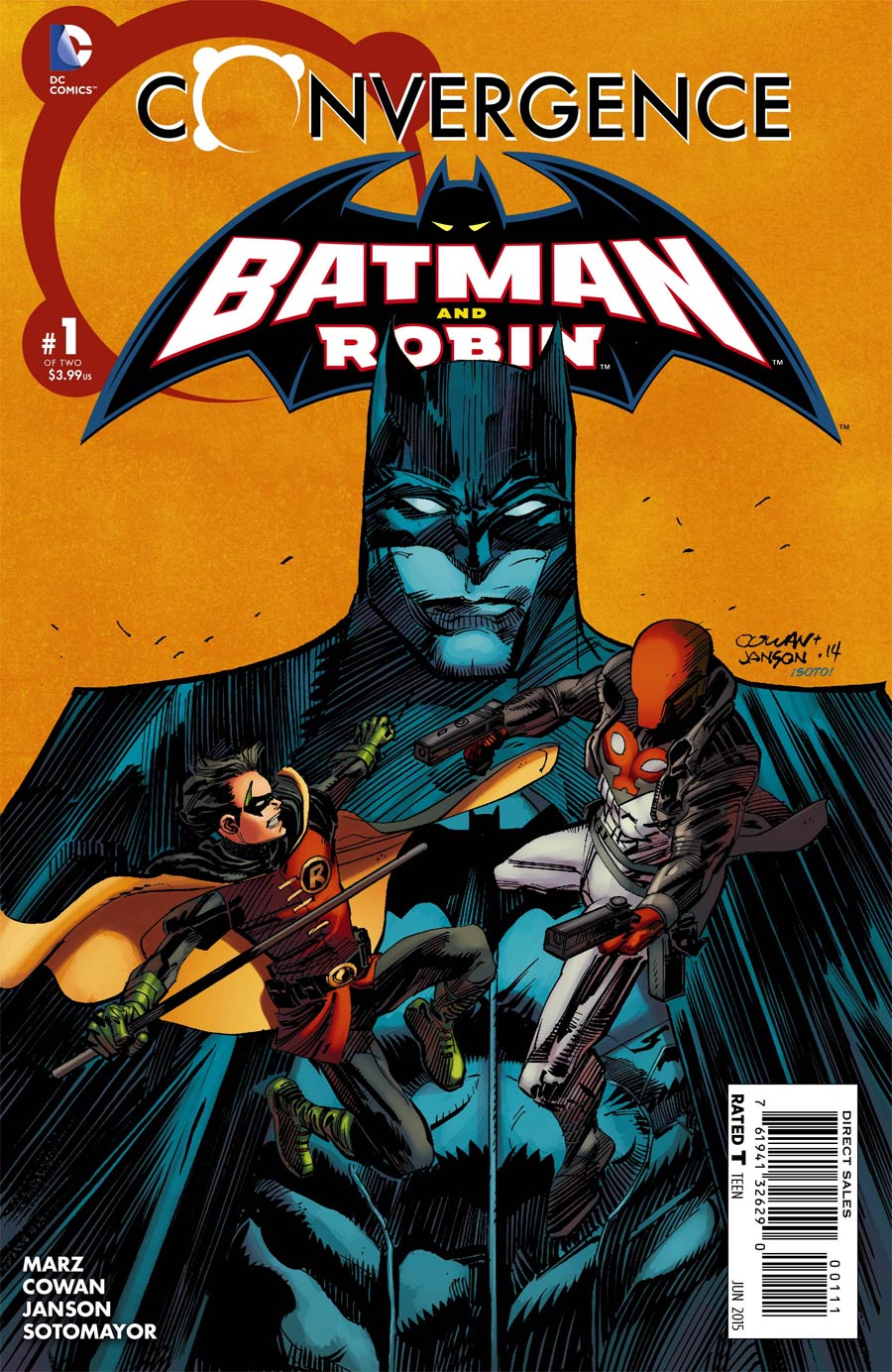 Convergence Batman And Robin #1 Cover A Regular Denys Cowan Cover