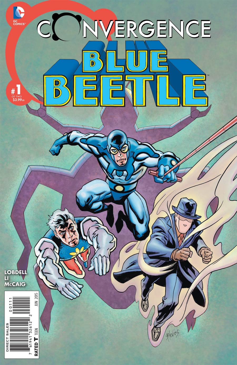 Convergence Blue Beetle #1 Cover A Regular Bret Blevins Cover