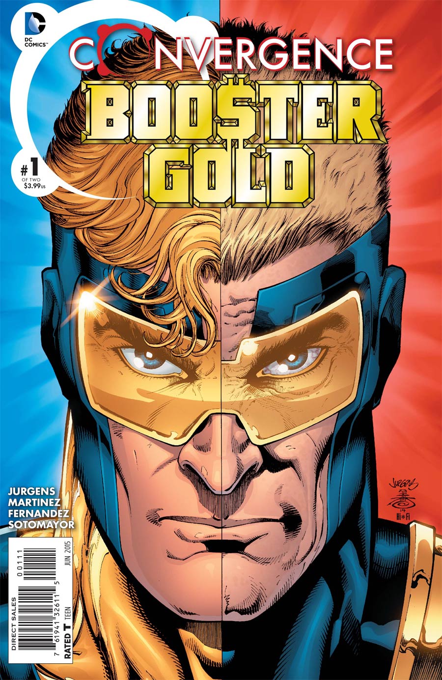 Convergence Booster Gold #1 Cover A Regular Dan Jurgens Cover