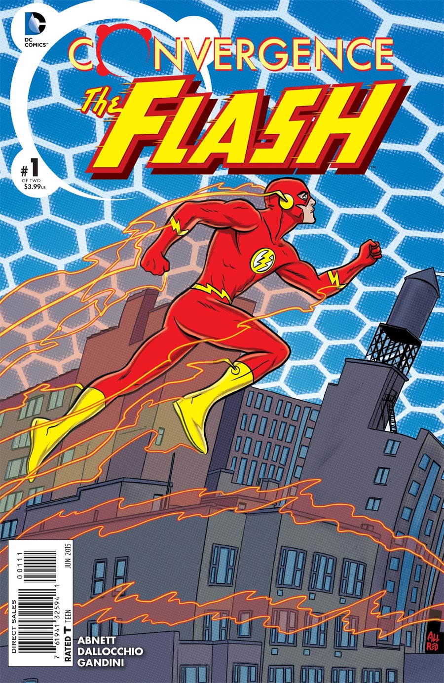 Convergence Flash #1 Cover A Regular Michael Allred Cover