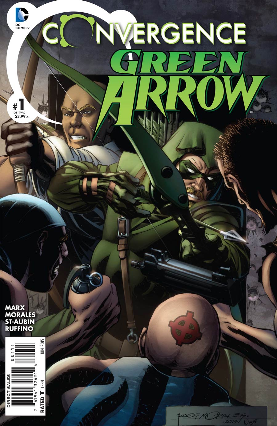 Convergence Green Arrow #1 Cover A Regular Rags Morales Cover