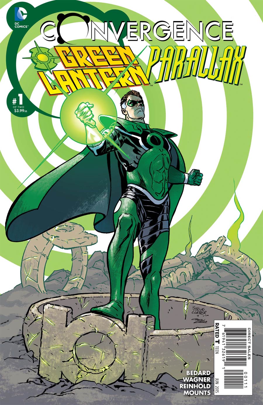 Convergence Green Lantern Parallax #1 Cover A Regular Steve Lieber Cover