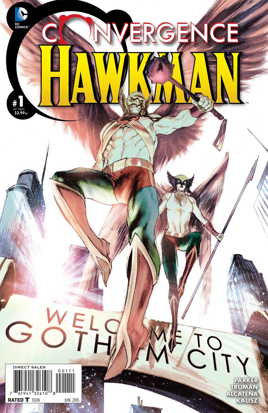 Convergence Hawkman #1 Cover A Regular Rafael Albuquerque Cover
