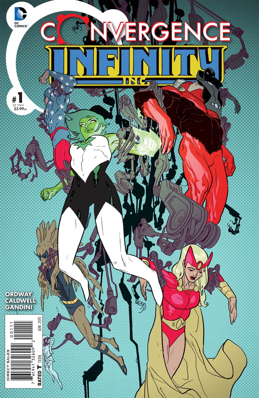 Convergence Infinity Inc #1 Cover A Regular Ben Caldwell Cover
