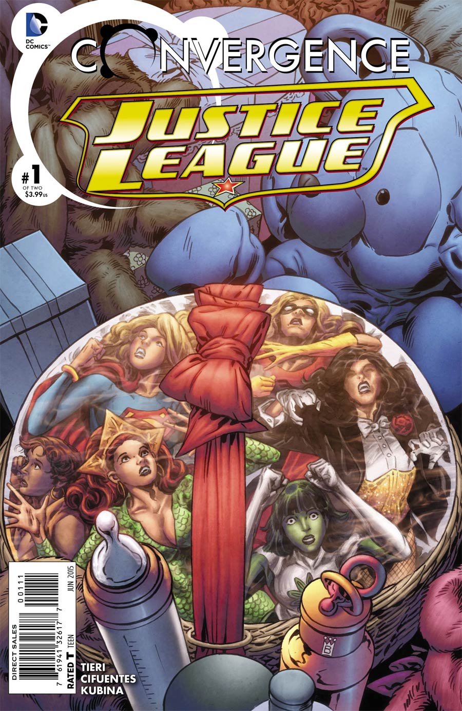 Convergence Justice League #1 Cover A Regular Mark Buckingham Cover