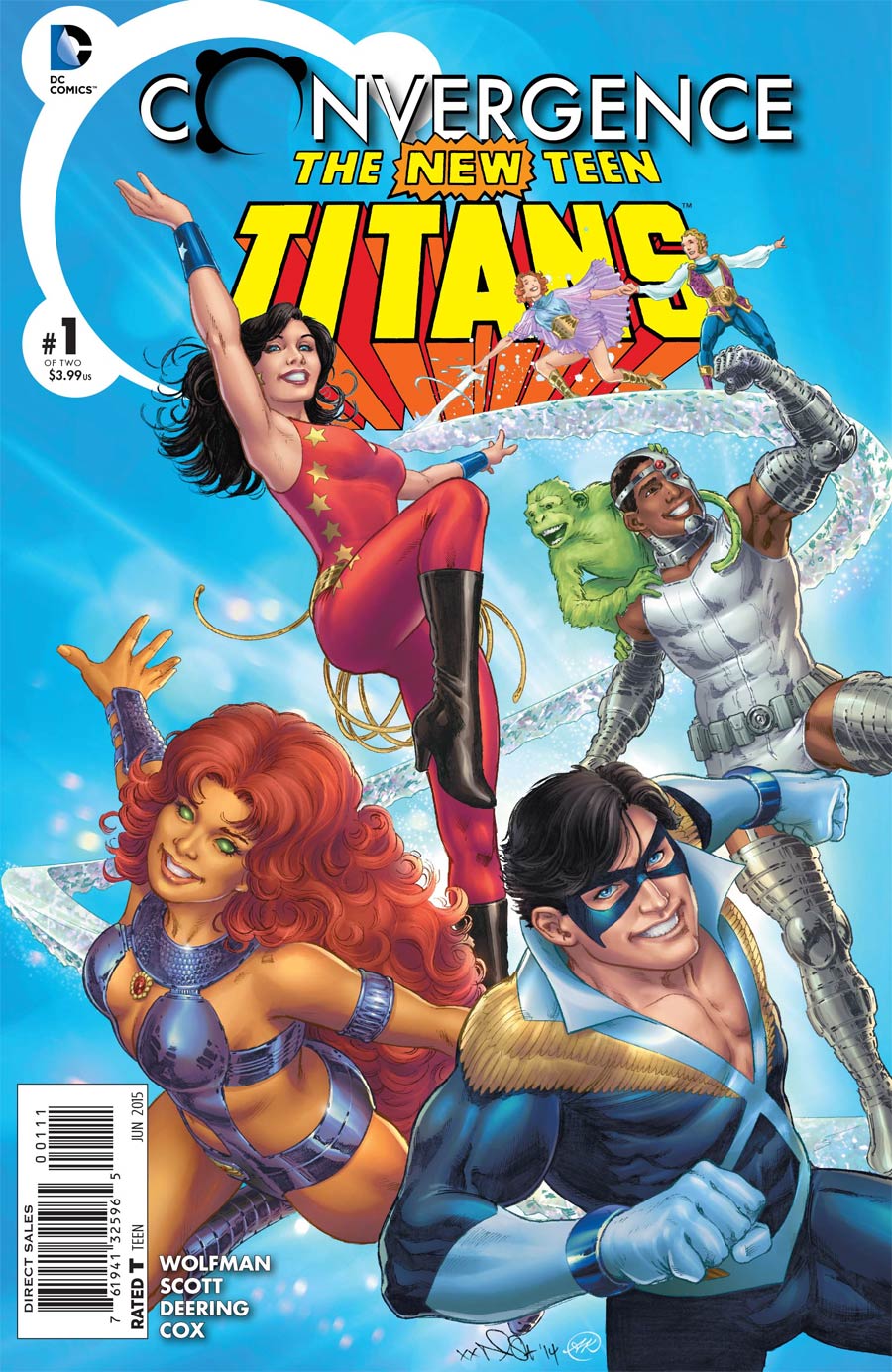 Convergence New Teen Titans #1 Cover A Regular Nicola Scott Cover