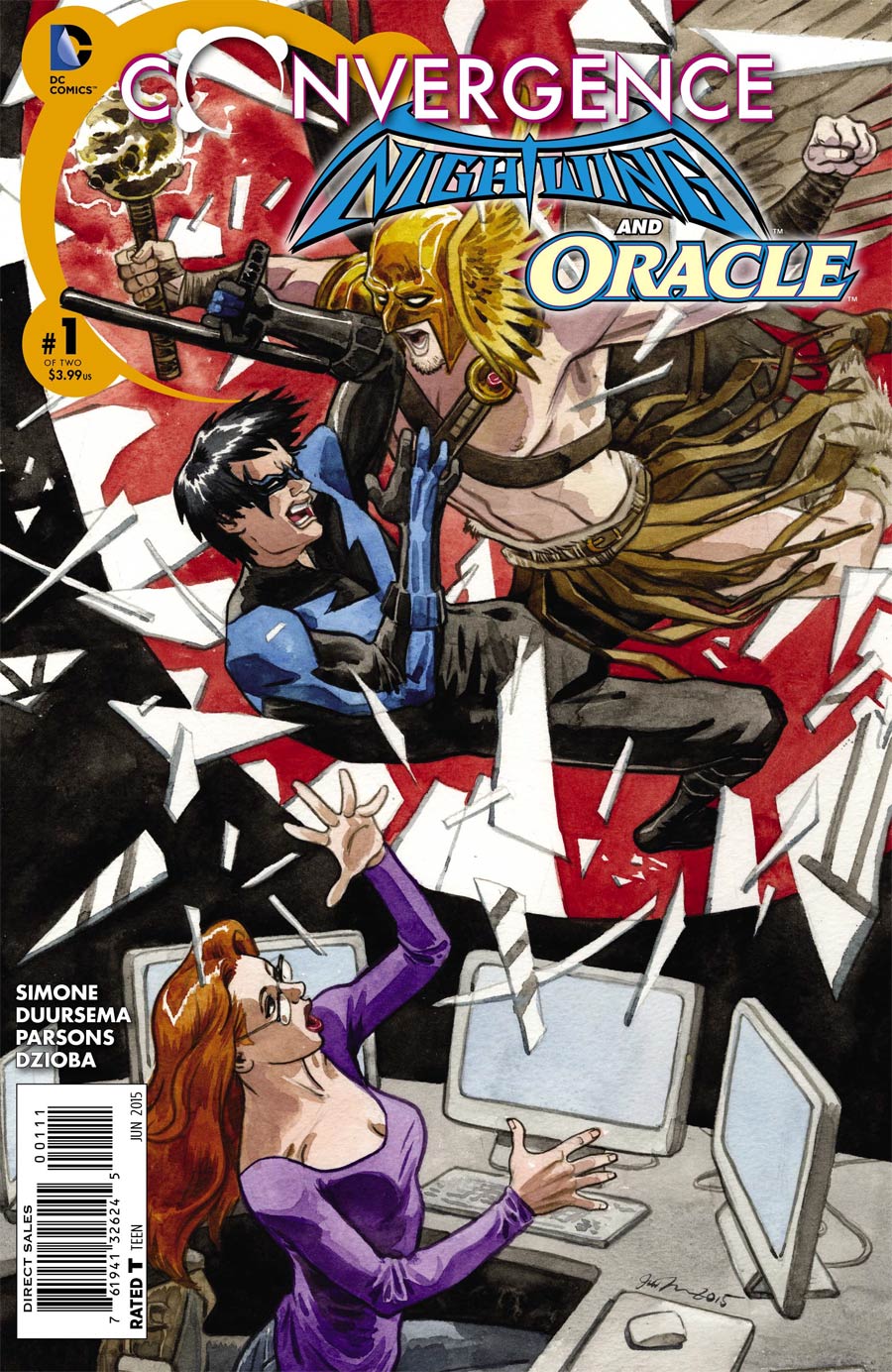 Convergence Nightwing Oracle #1 Cover A Regular Jill Thompson Cover