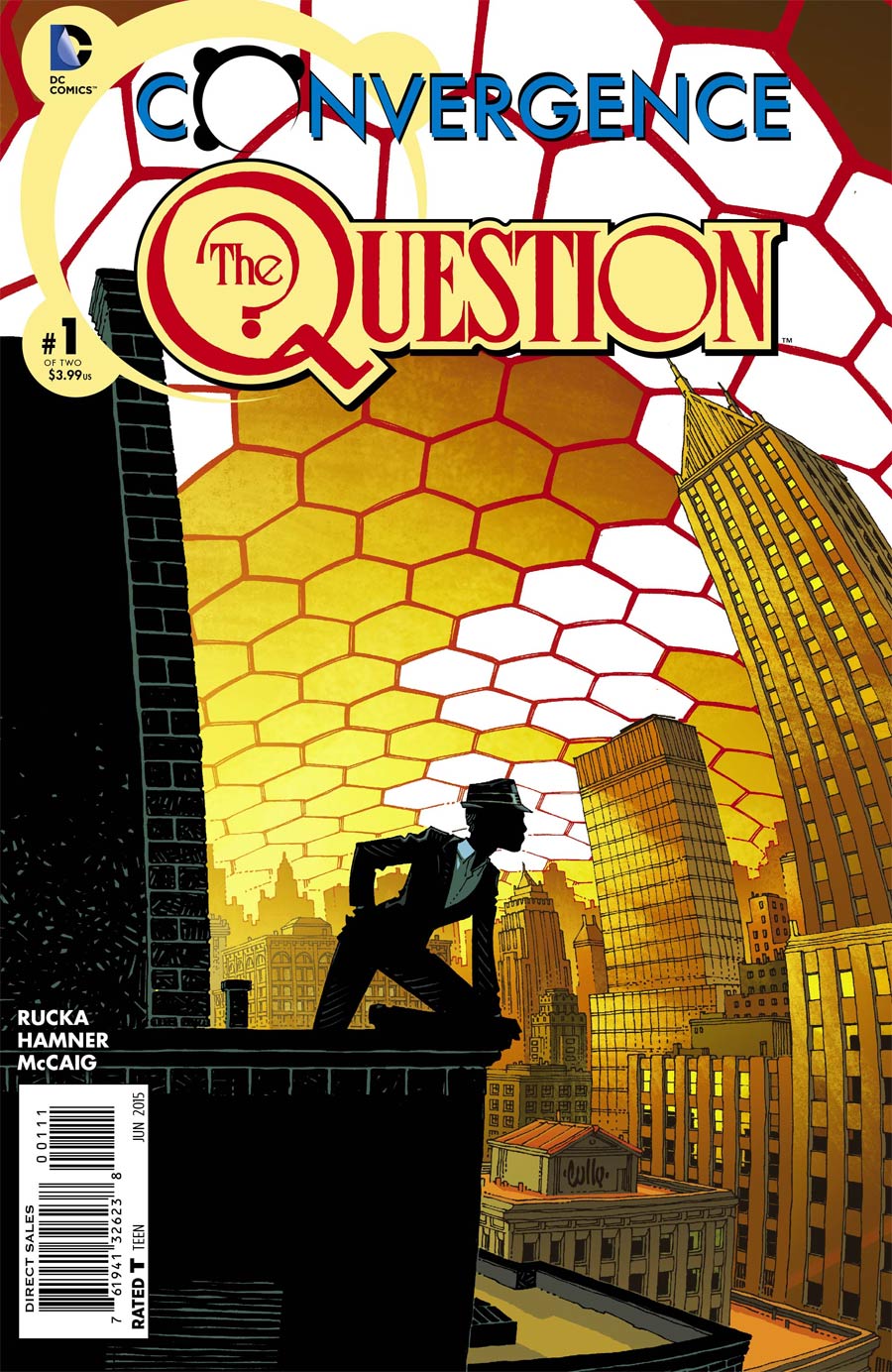 Convergence Question #1 Cover A Regular Cully Hamner Cover