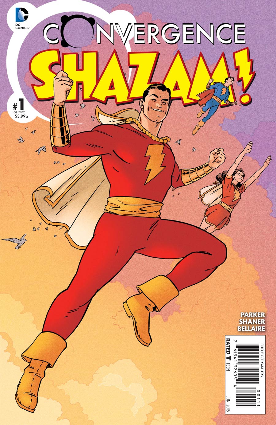 Convergence SHAZAM #1 Cover A Regular Evan Doc Shaner Cover