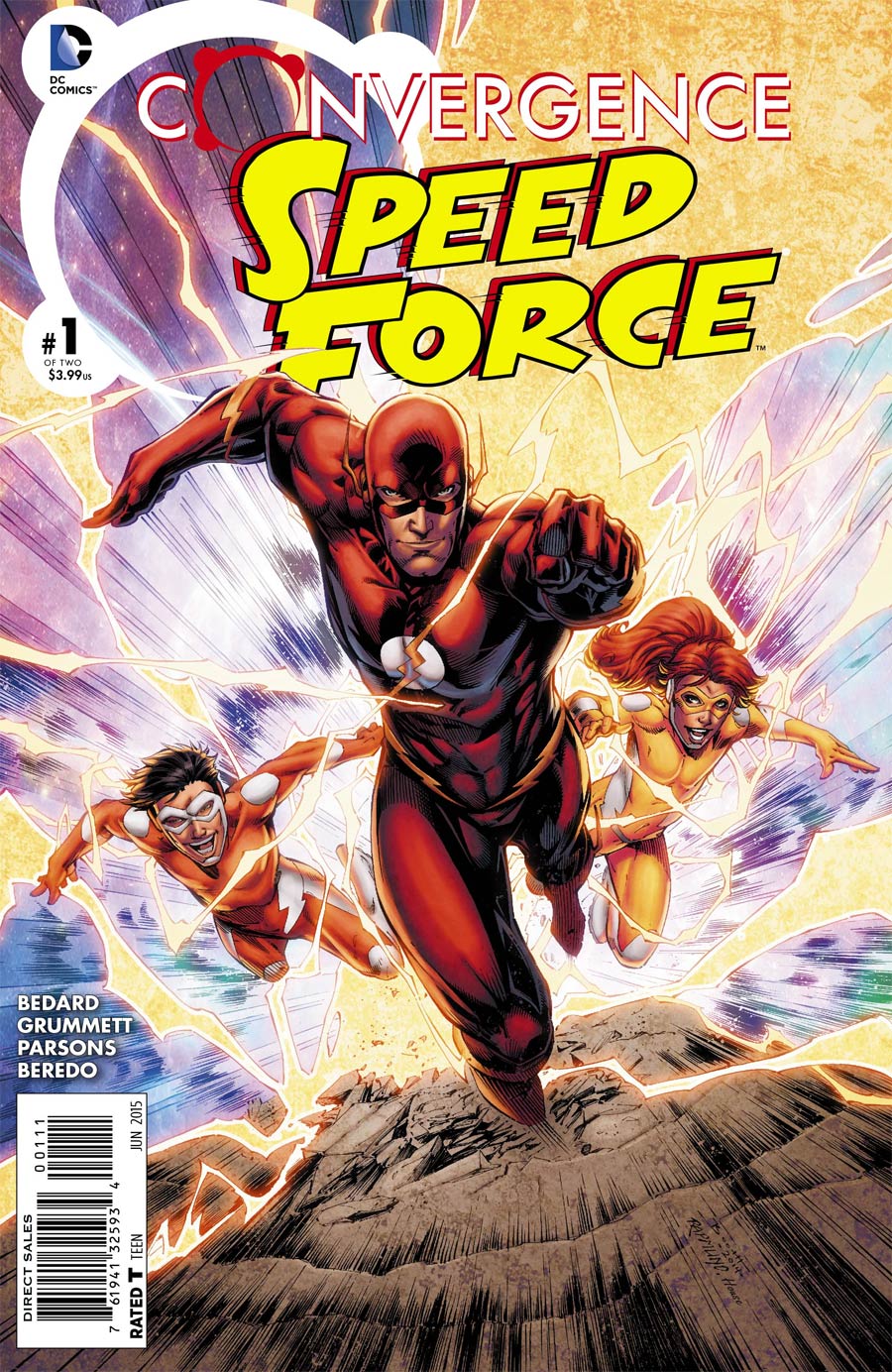 Convergence Speed Force #1 Cover A Regular Brett Booth Cover