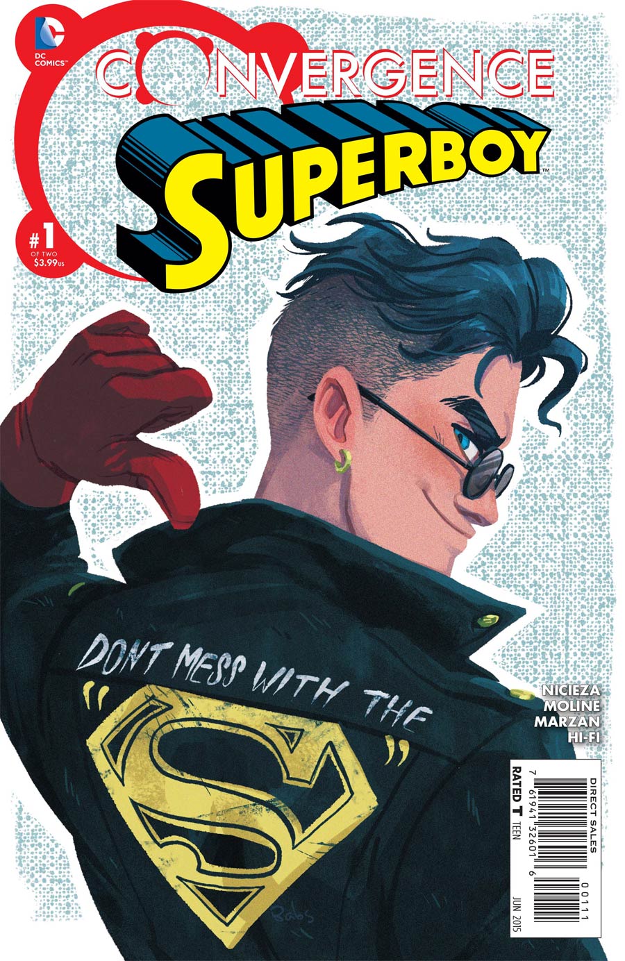 Convergence Superboy #1 Cover A Regular Babs Tarr Cover