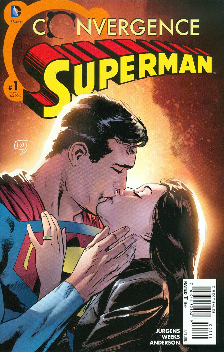 Convergence Superman #1 Cover A Regular Lee Weeks Cover