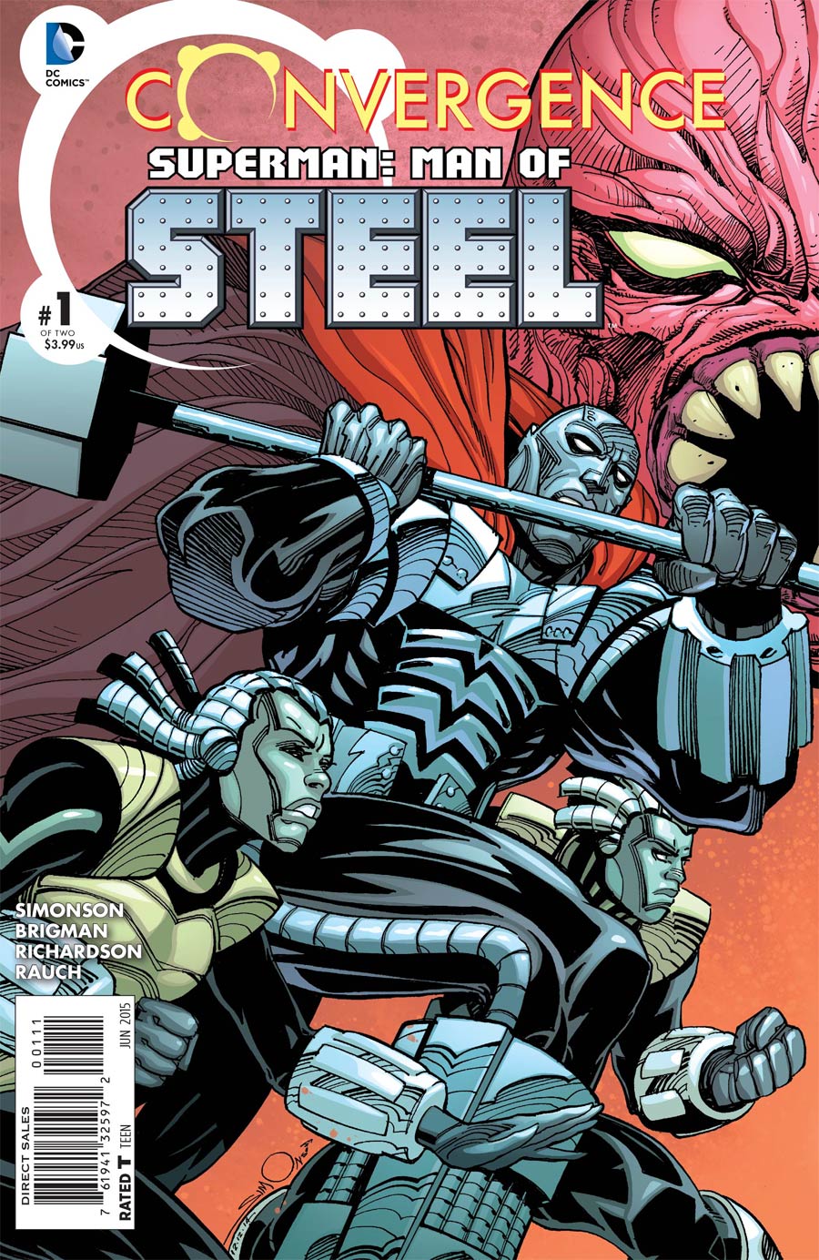 Convergence Superman Man Of Steel #1 Cover A Regular Walter Simonson Cover