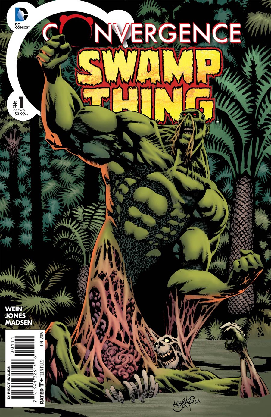 Convergence Swamp Thing #1 Cover A Regular Kelley Jones Cover