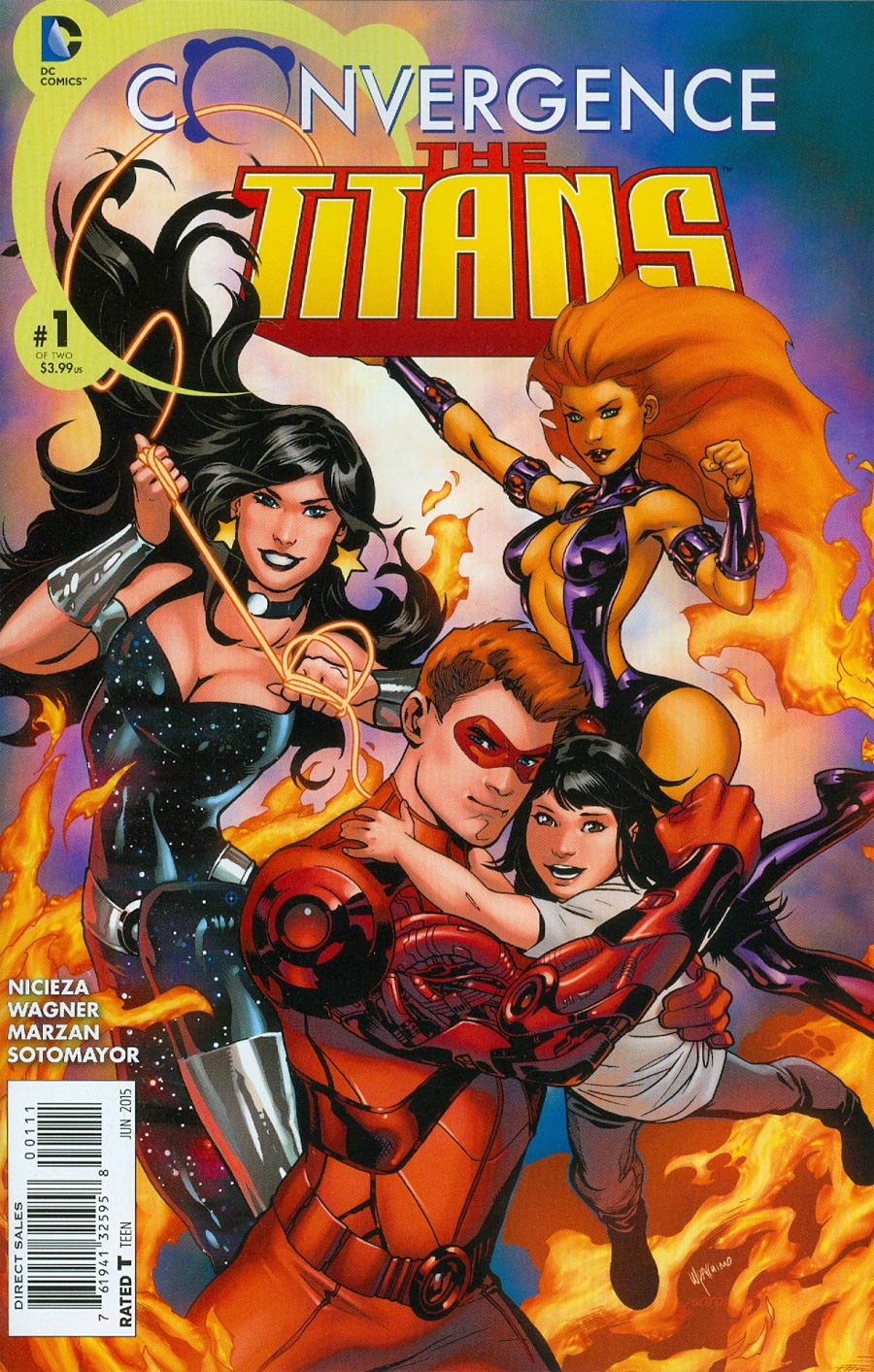 Convergence Titans #1 Cover A Regular Emanuela Lupacchino Cover