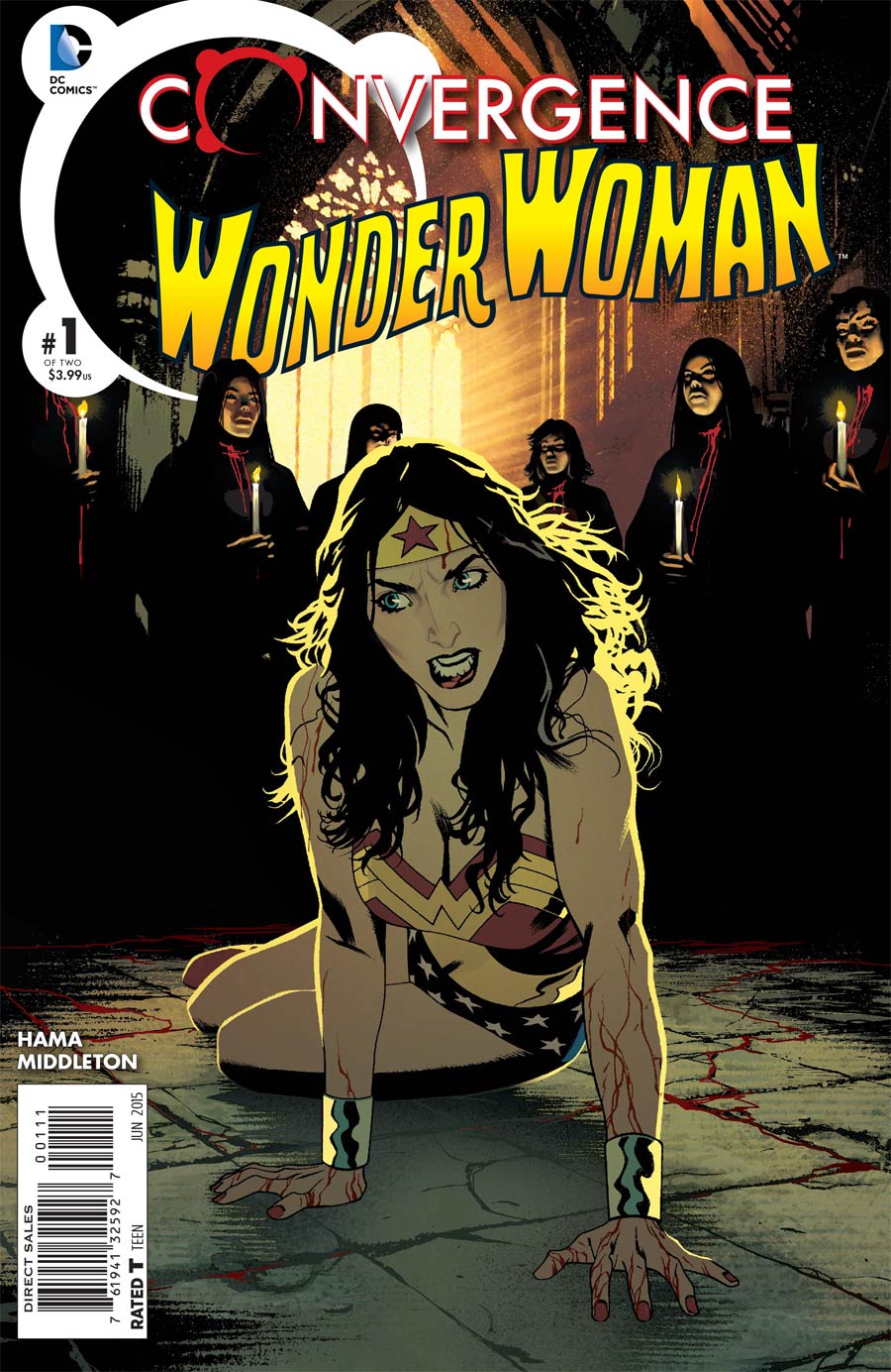 Convergence Wonder Woman #1 Cover A Regular Joshua Middleton Cover
