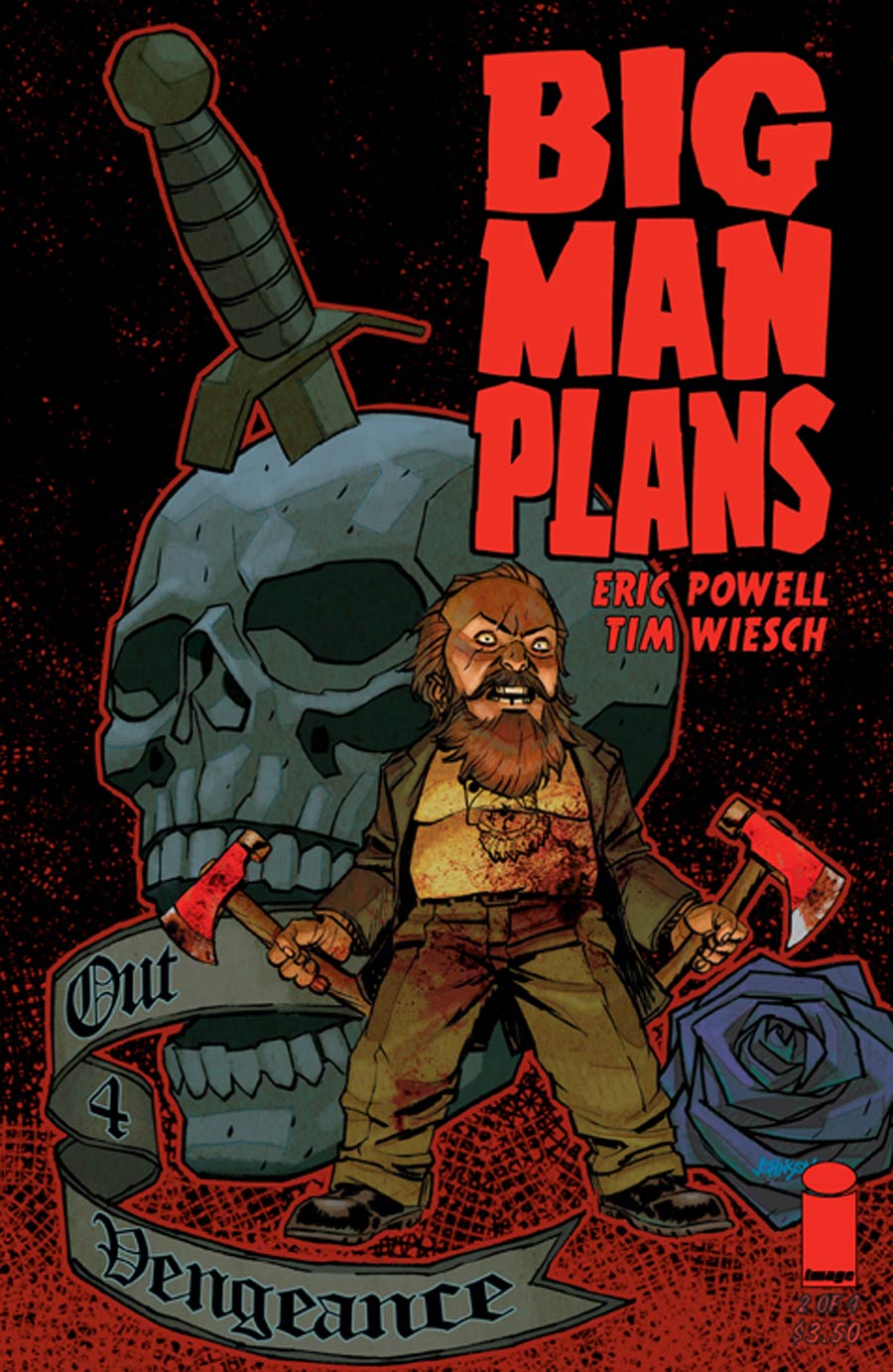 Big Man Plans #2 Cover B Variant Dave Johnson Cover