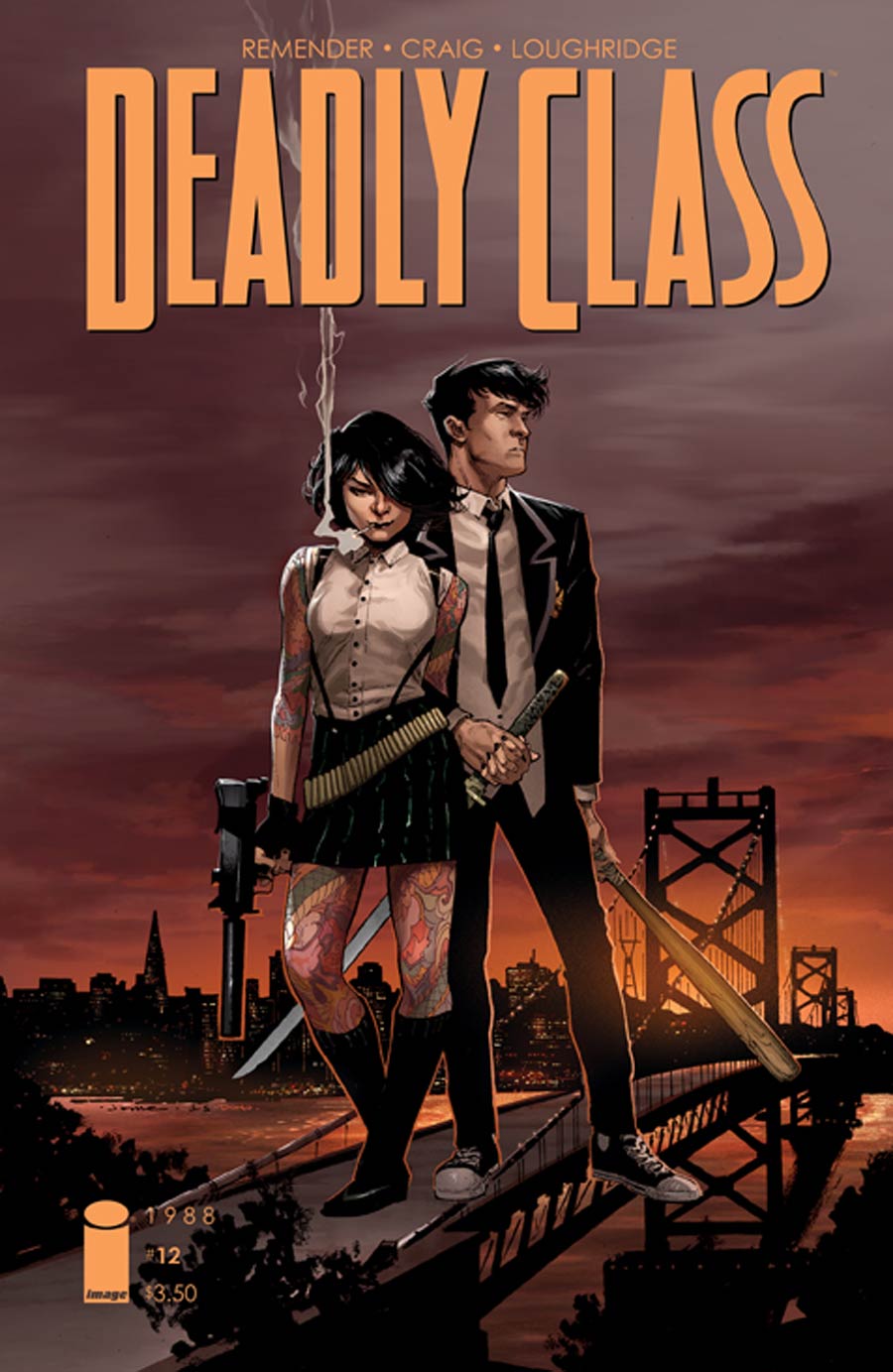 Deadly Class #12 Cover B Jerome Opena