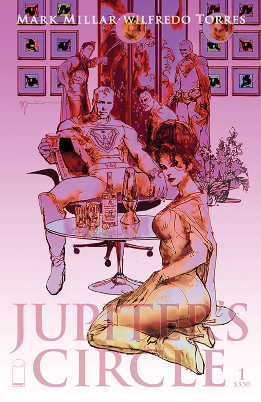 Jupiters Circle #1 Cover C Bill Sienkiewicz