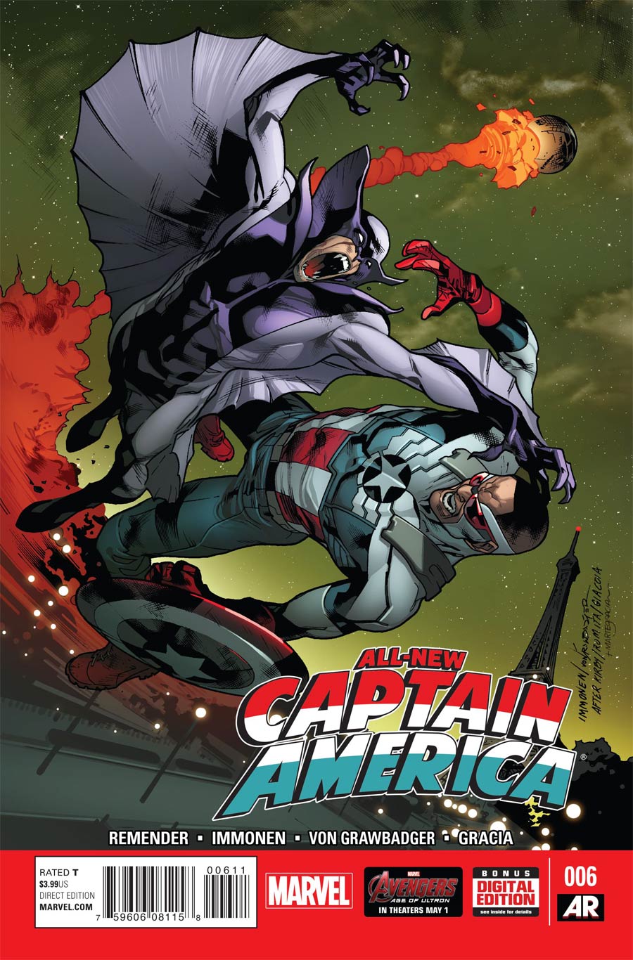 All-New Captain America #6 Cover A Regular Stuart Immonen Cover