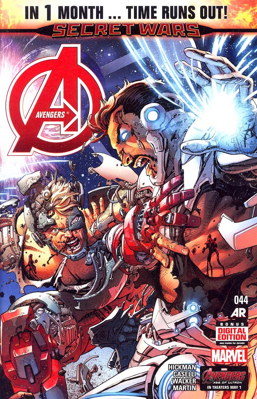 Avengers Vol 5 #44 Cover A Regular Dustin Weaver Cover (Time Runs Out Tie-In)