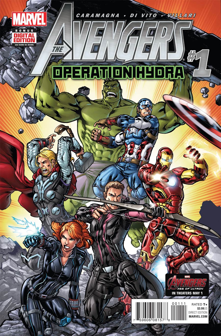 Avengers Operation Hydra #1 Cover A Regular Michael Ryan Cover