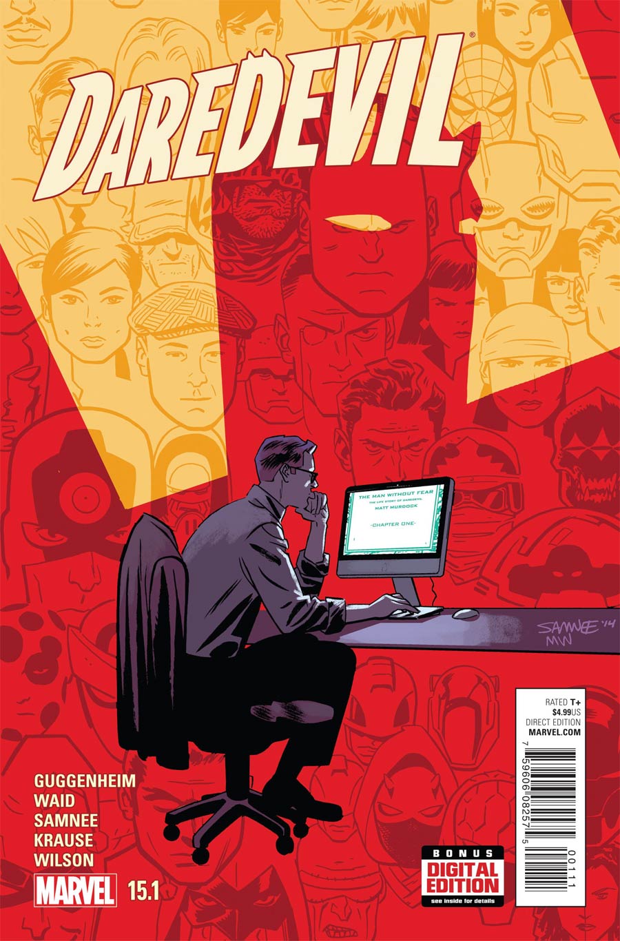 Daredevil Vol 4 #15.1 Cover A Regular Chris Samnee Cover