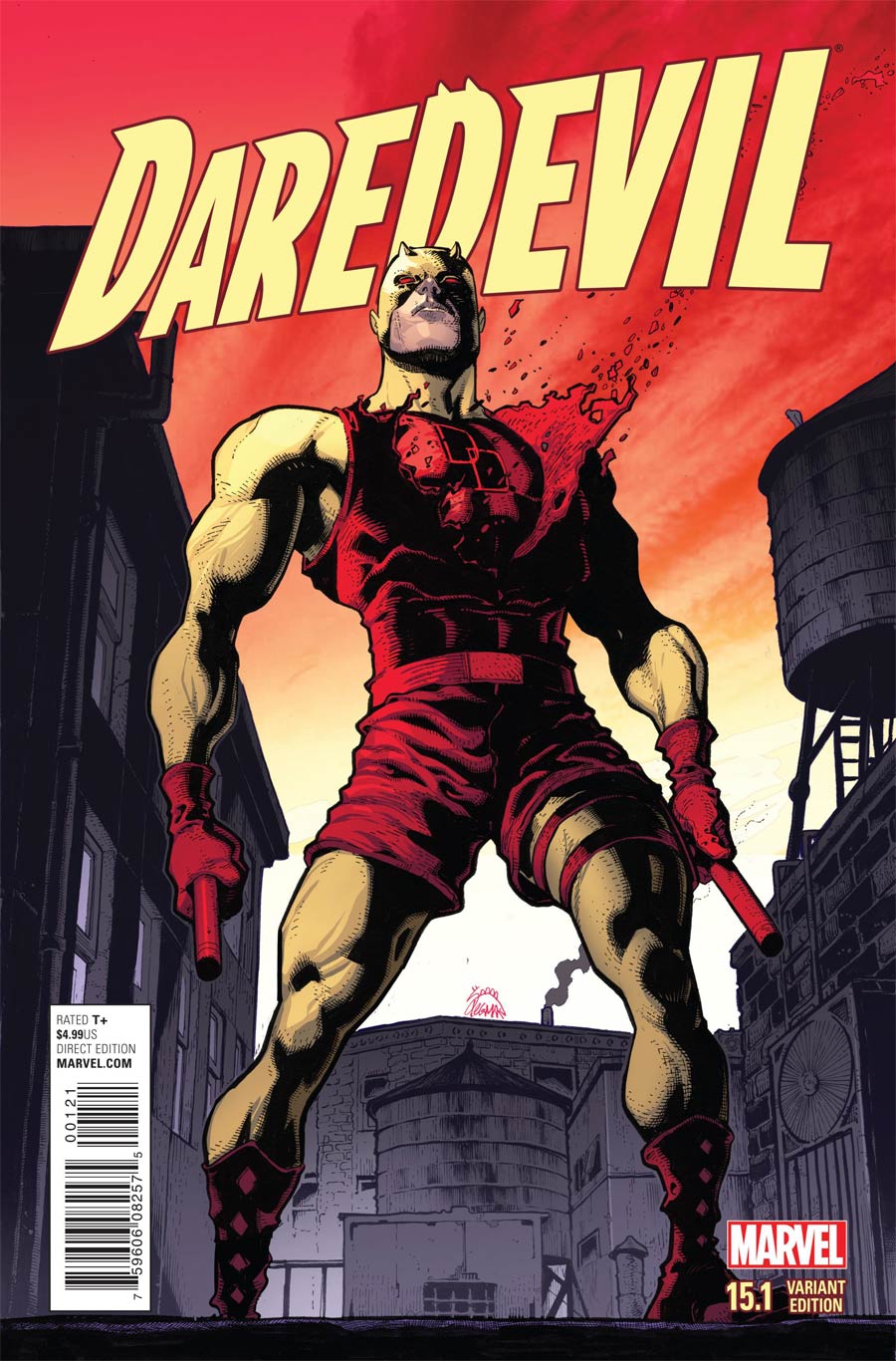Daredevil Vol 4 #15.1 Cover B Variant Ryan Stegman Cover