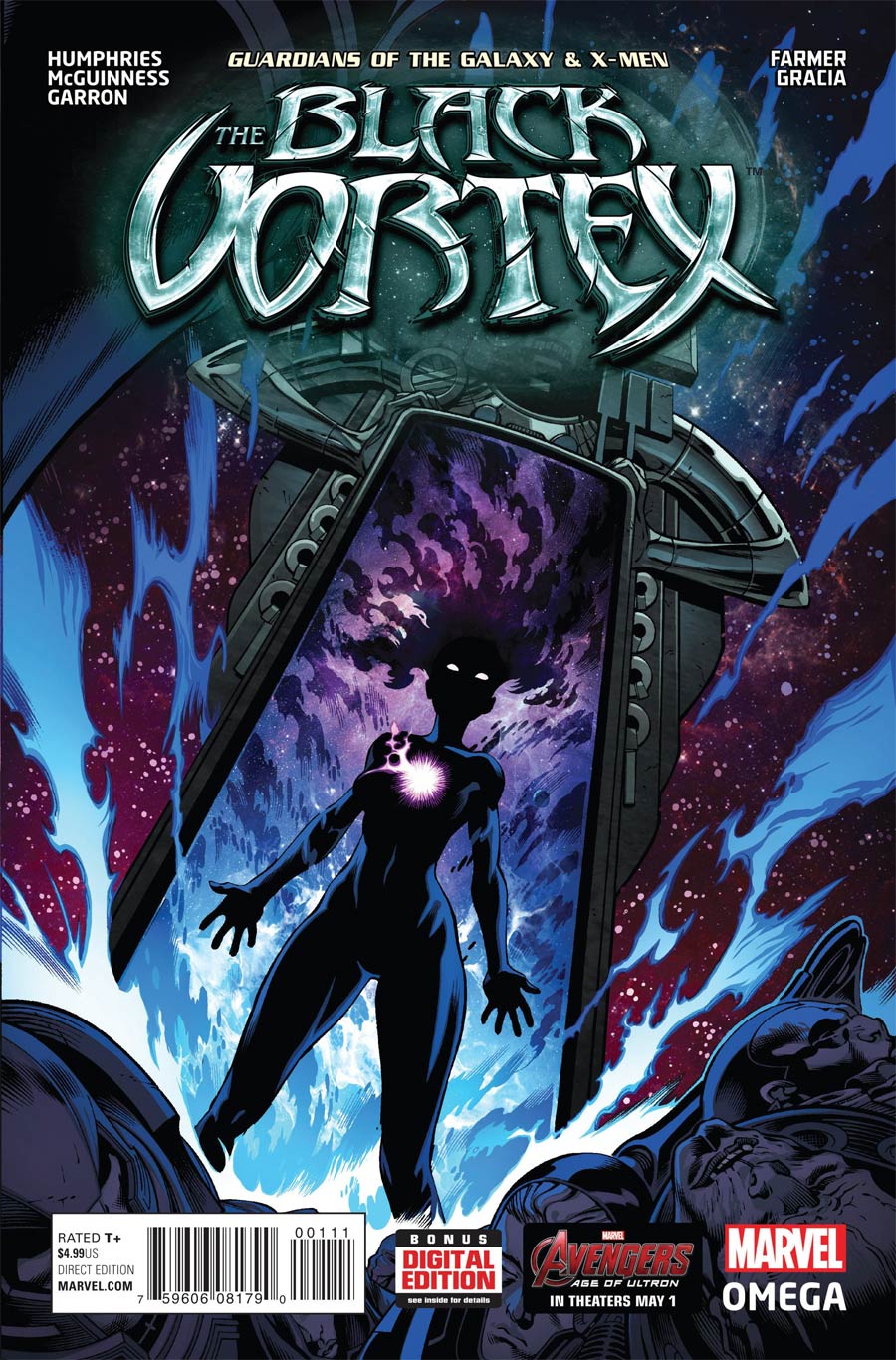 Guardians Of The Galaxy & X-Men Black Vortex Omega #1 Cover A Regular Ed McGuinness Cover (Black Vortex Part 13)