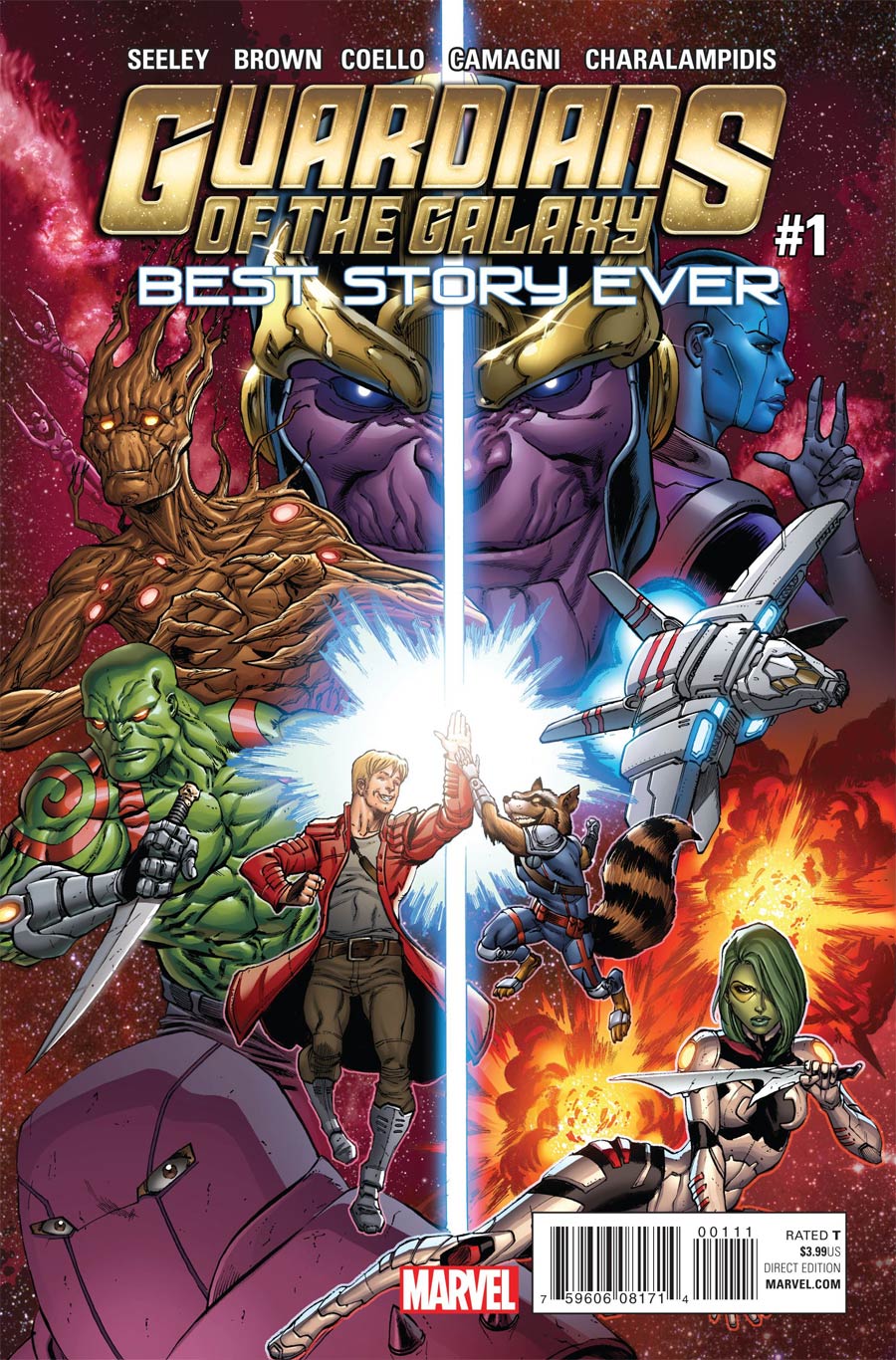 Guardians Of The Galaxy Best Story Ever #1 Cover A Regular Tim Seeley Cover