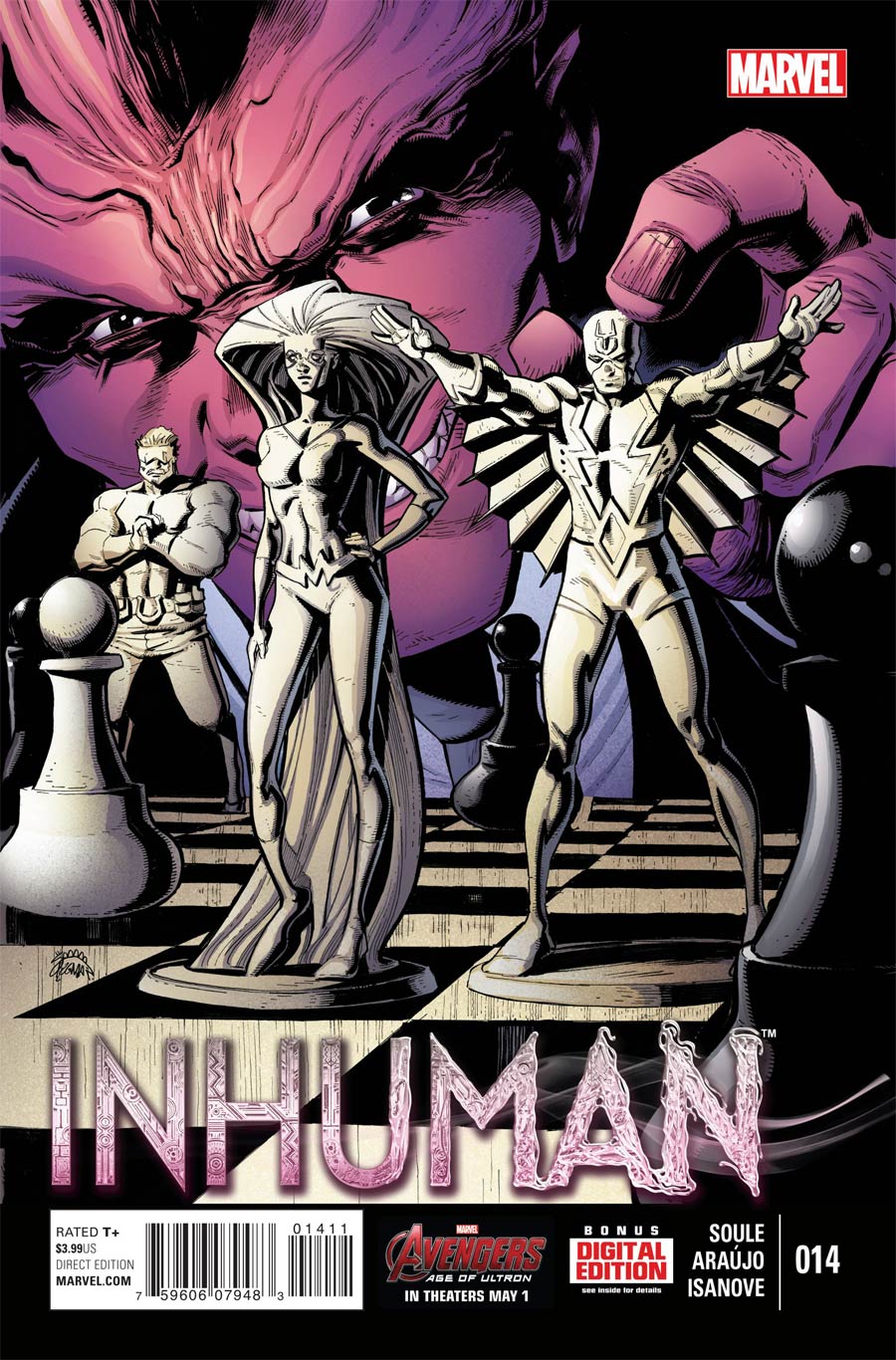 Inhuman #14 Cover A Regular Ryan Stegman Cover