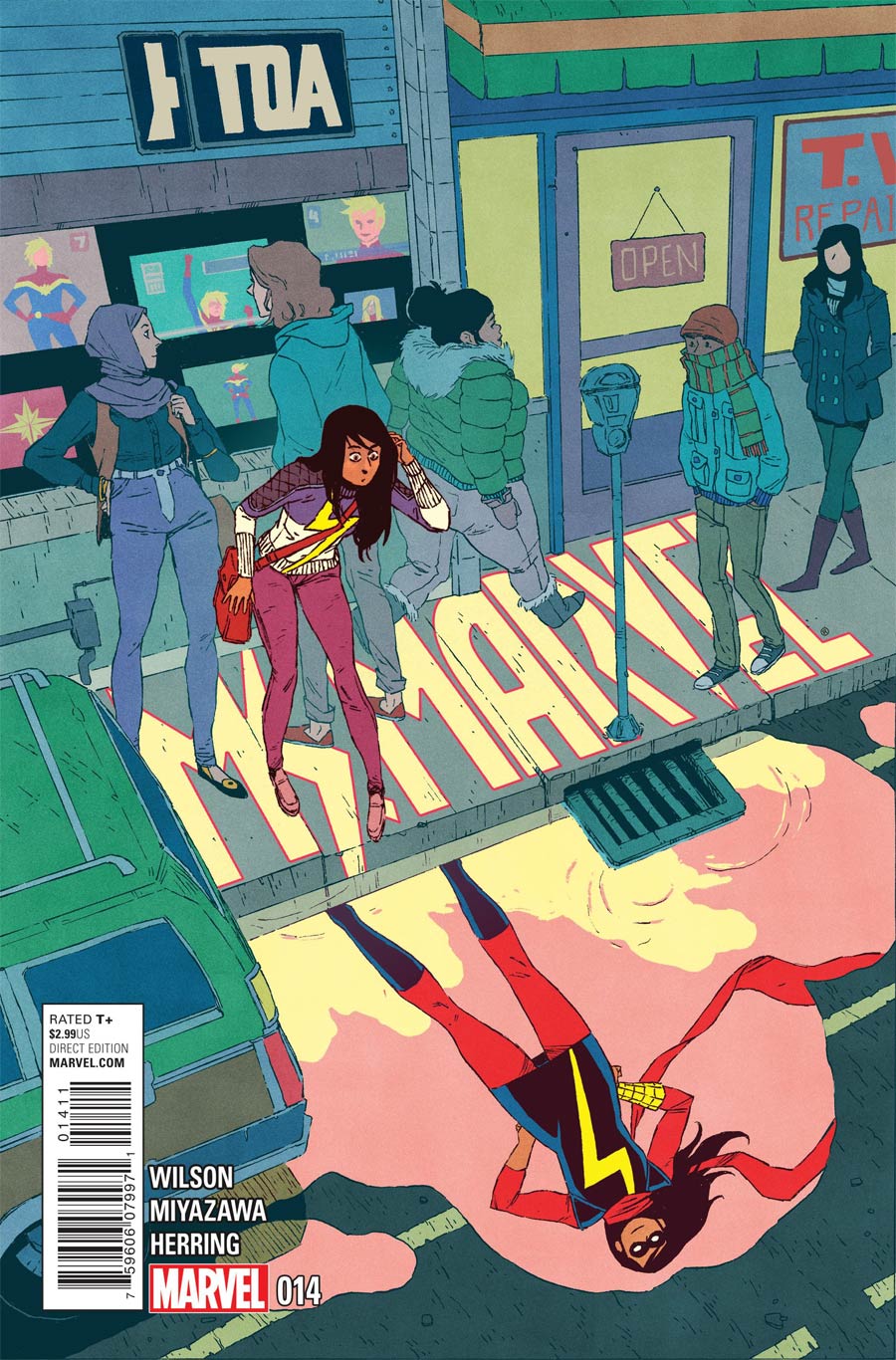 Ms Marvel Vol 3 #14 Cover A Regular Jake Parker Cover