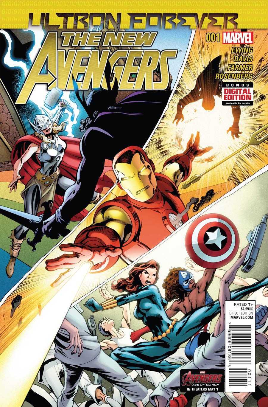 New Avengers Ultron Forever #1 Cover A Regular Alan Davis Cover (Ultron Forever Part 2)