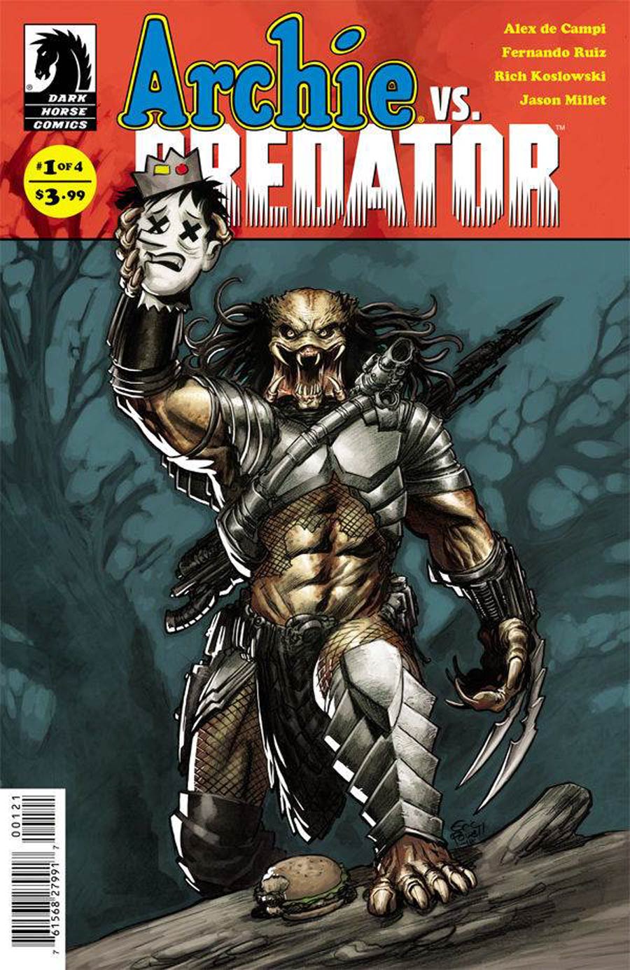 Archie vs Predator #1 Cover B Variant Eric Powell Cover