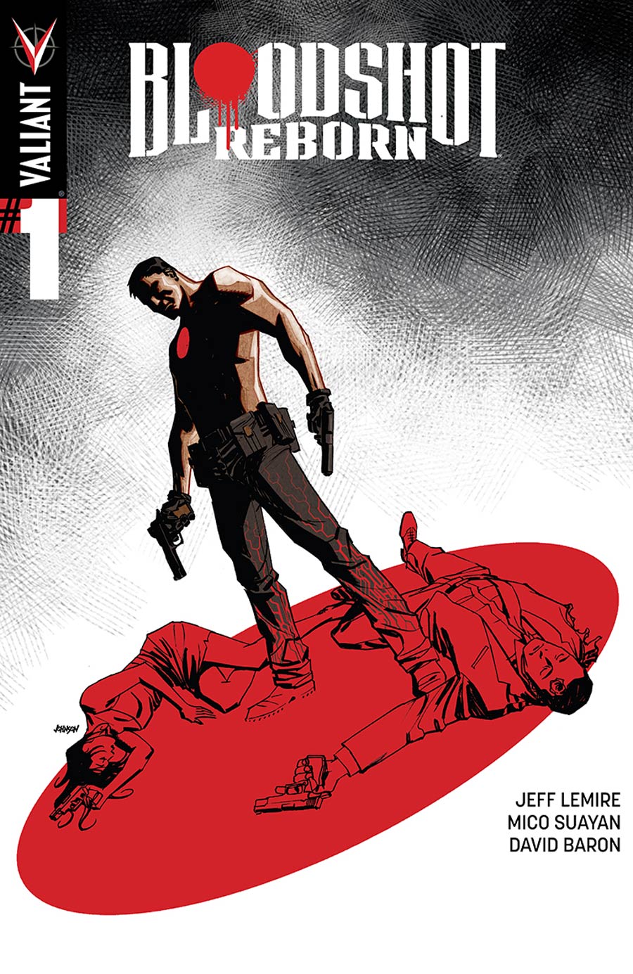 Bloodshot Reborn #1 Cover C Variant Dave Johnson Cover