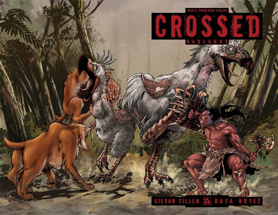 Crossed Badlands #75 Cover I Terror Birds Cover