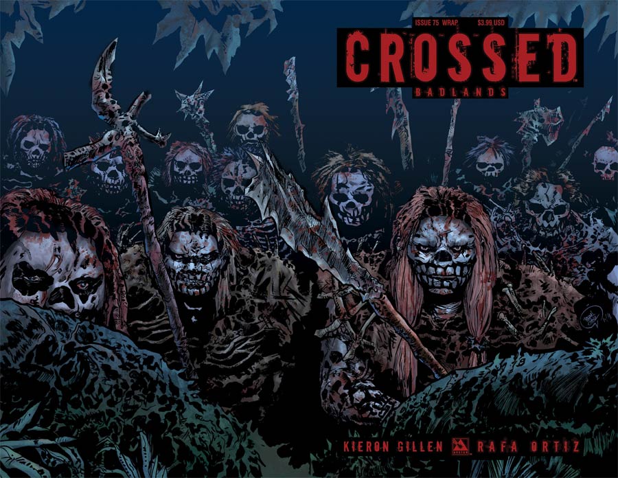 Crossed Badlands #75 Cover G Wraparound Cover