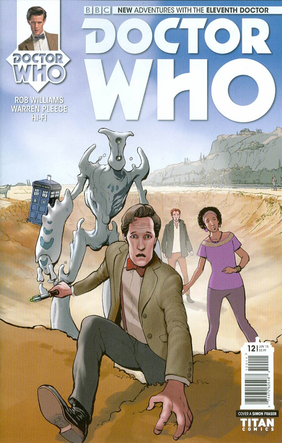 Doctor Who 11th Doctor #12 Cover A Regular Simon Fraser Cover