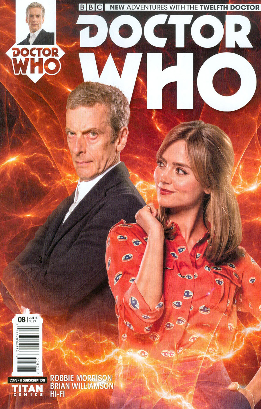 Doctor Who 12th Doctor #8 Cover B Variant Photo Subscription Cover