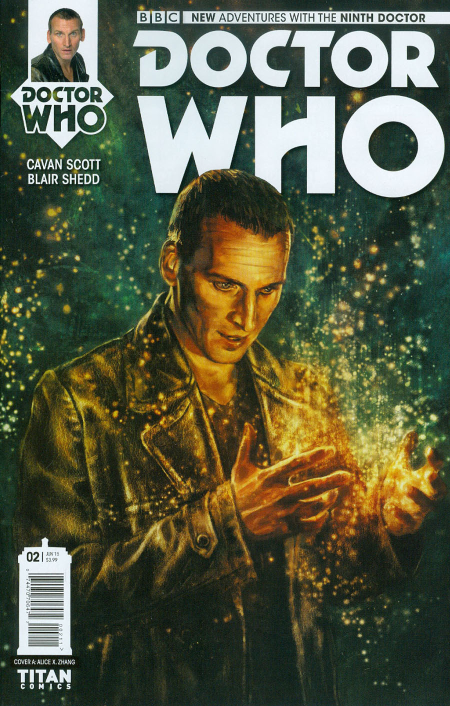 Doctor Who 9th Doctor #2 Cover A Regular Alice X Zhang Cover