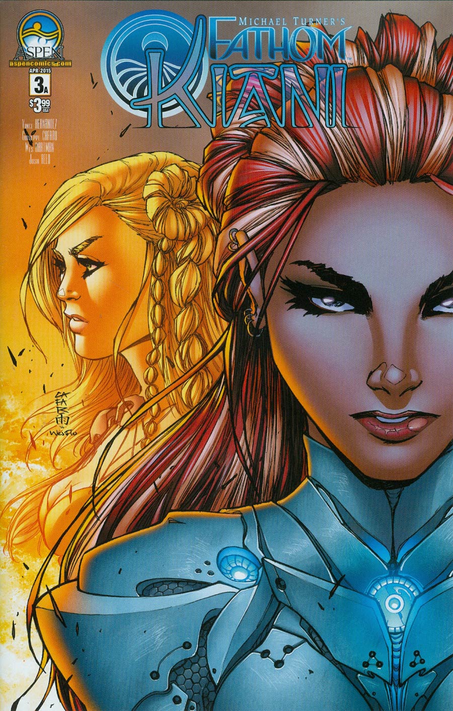 Fathom Kiani Vol 4 #3 Cover A Regular Giuseppe Cafaro Cover