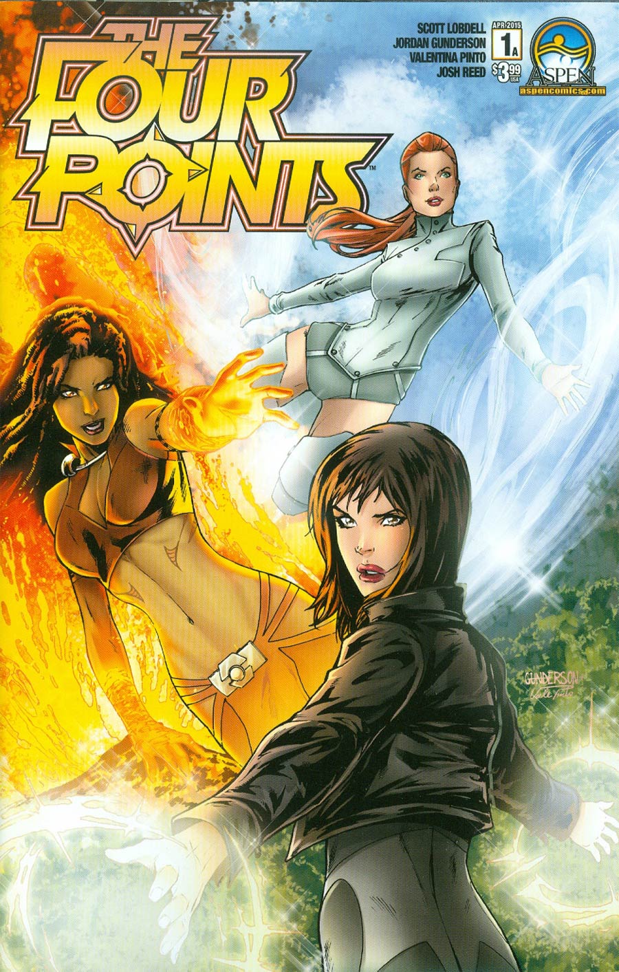 Four Points #1 Cover A Regular Jordan Gunderson Cover