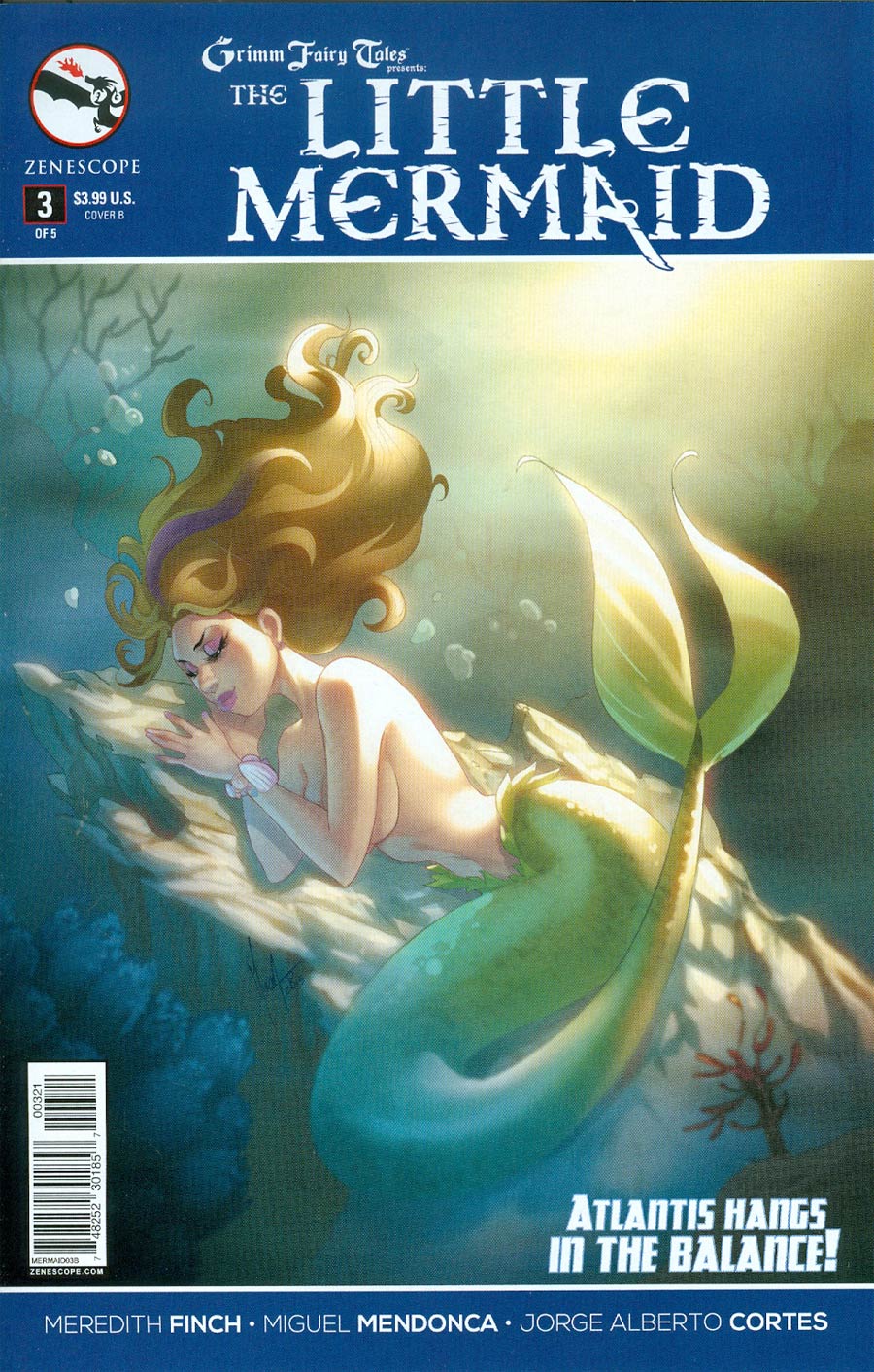 Grimm Fairy Tales Presents Little Mermaid #3 Cover B Mirka Andolfo