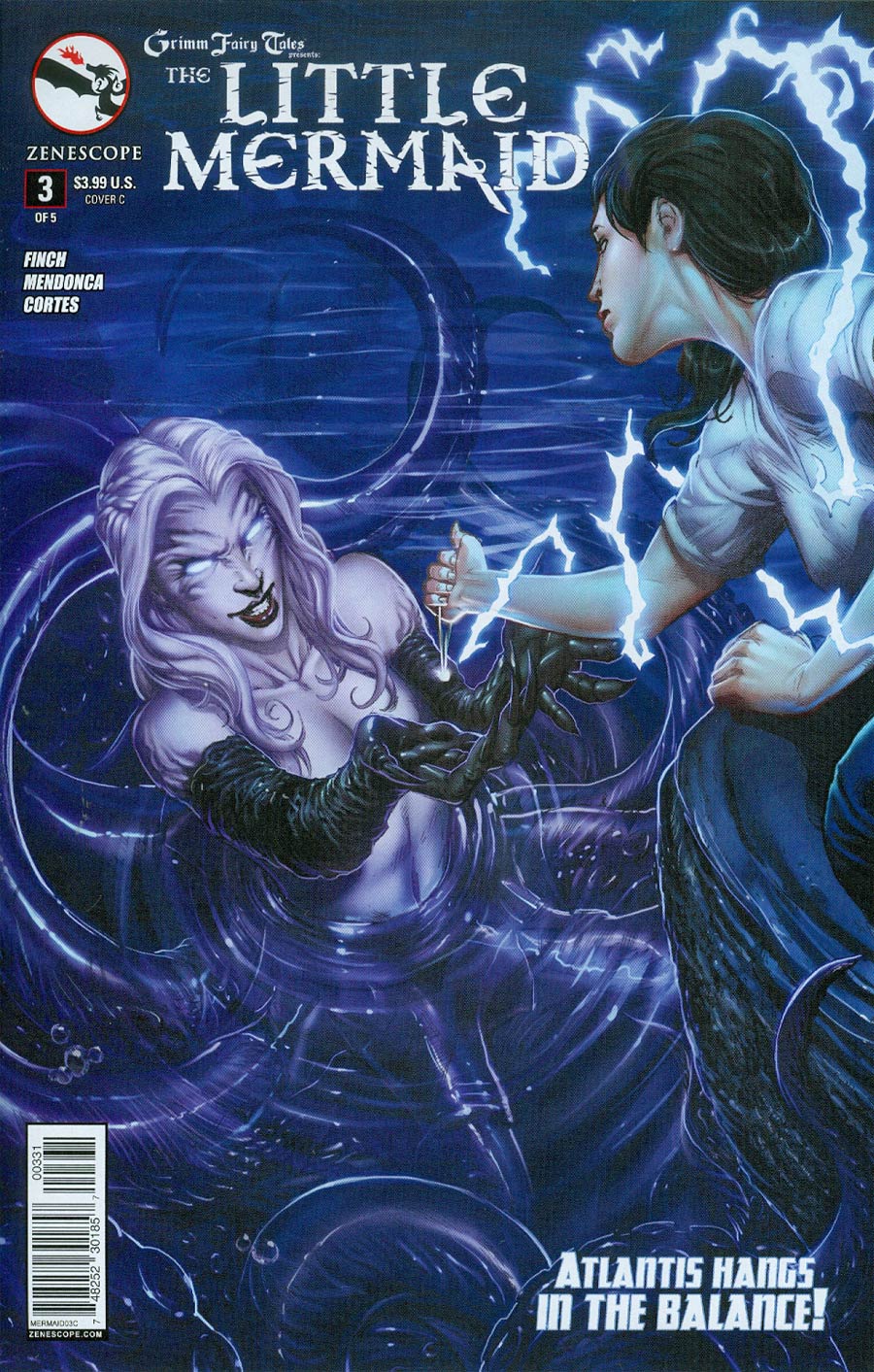 Grimm Fairy Tales Presents Little Mermaid #3 Cover C Miguel Mendonca