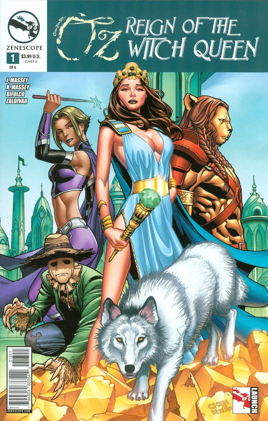 Grimm Fairy Tales Presents Oz Reign Of The Witch Queen #1 Cover A Regular Sean Chen Cover